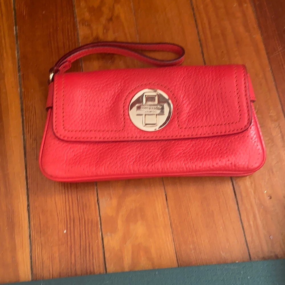 Red Kate Spade Wristlet